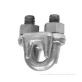 Customized steel wire rope loop clip clamp size